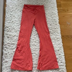 Vibrant Orange Yoga Pants